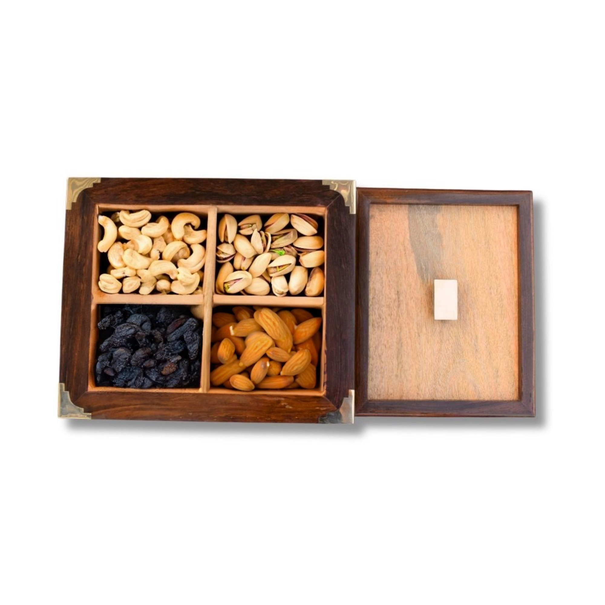 Handcrafted Wooden Dry Fruit Box | Wholesale Dry fruit Box