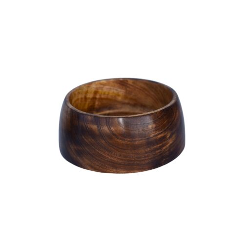 BWL-09 (Listing) Handcrafted Wooden Multipurpose Bowl: Biscuits, Dry Fruits, and Candle-Making Delight