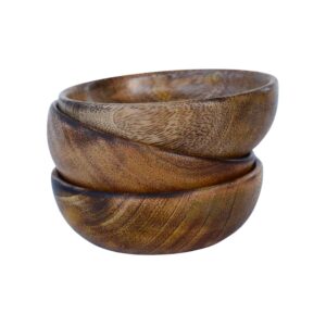 BWL-01 (Listing) Handcrafted Wooden Multipurpose Bowl: Biscuits, Dry Fruits, and Candle-Making Delight