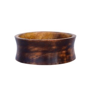 BWL-04 (Listing) Sustainable Style: Discover the Beauty of Indian Handicrafts with our Mango Wood Bowl