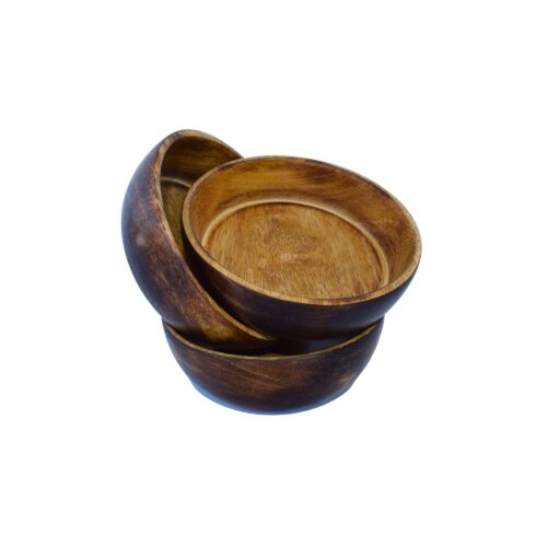 BWL-10 (Listing) Handcrafted Wooden Multipurpose Bowl: Biscuits, Dry Fruits, and Candle-Making Delight