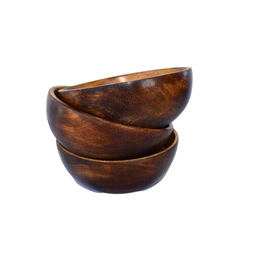 BWL-10 (Listing) Handcrafted Wooden Multipurpose Bowl: Biscuits, Dry Fruits, and Candle-Making Delight