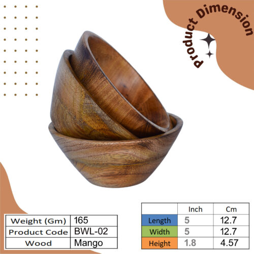 wooden bowl