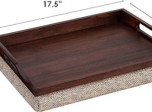 Wooden Bed Multipurpose Tray Lap desk with detachable cushion