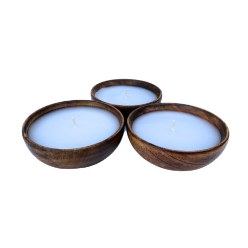 Wooden Candle Dough Bowl | Wholesale Candle Bowl